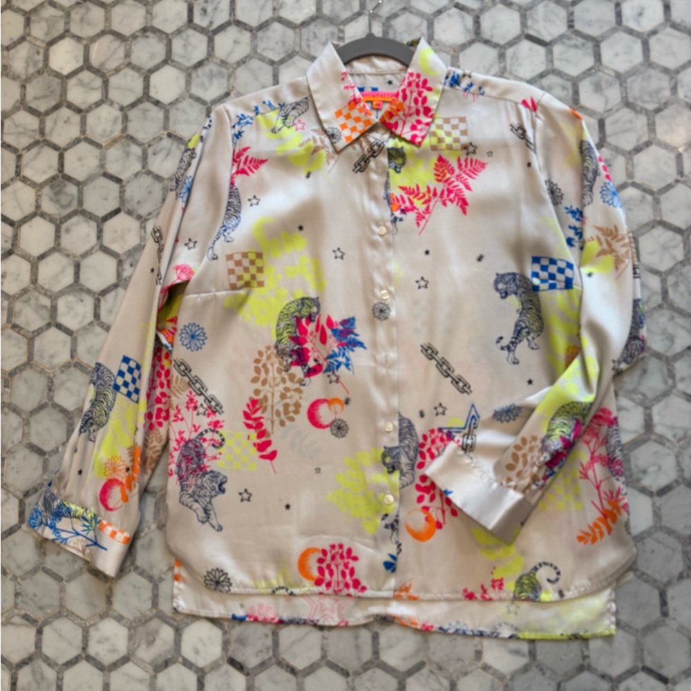 Vilagallo satin blouse